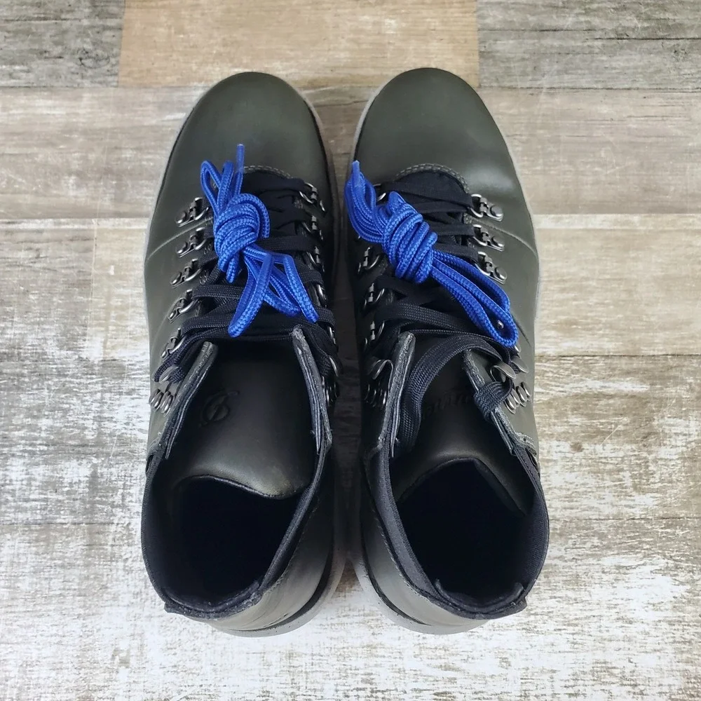 Danner Vertigo 917 Mens Hiking Shoes Sz 8 Dark Gray Lace Up Mid Top Waterproof